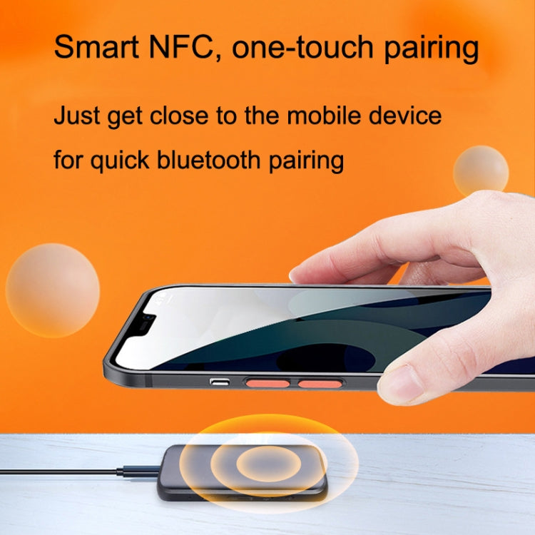 T40 2 In 1 Bluetooth 5.1 Receiver NFC Transmitter Car AUX Adapter - Bluetooth Adapters by PMC TechLife | Online Shopping South Africa | PMC TechLife | Buy Now Pay Later Mobicred