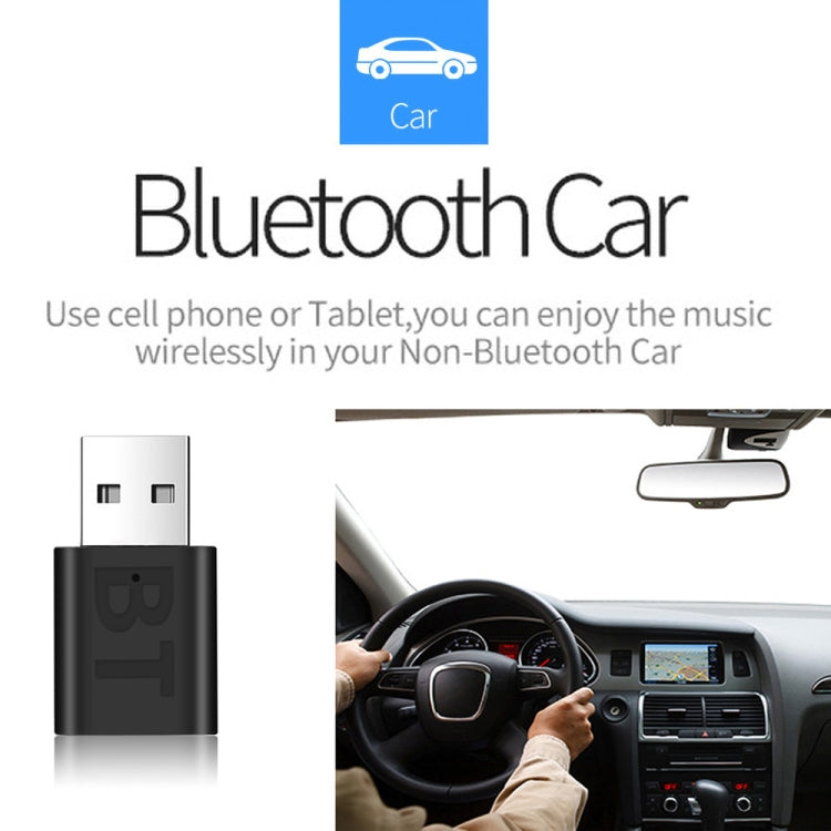 2PCS MSD118 2 In 1 Bluetooth 5.0 Audio Receiver Car Speaker Computer Transmitter - Audio Receiver Transmitter by PMC TechLife | Online Shopping South Africa | PMC TechLife