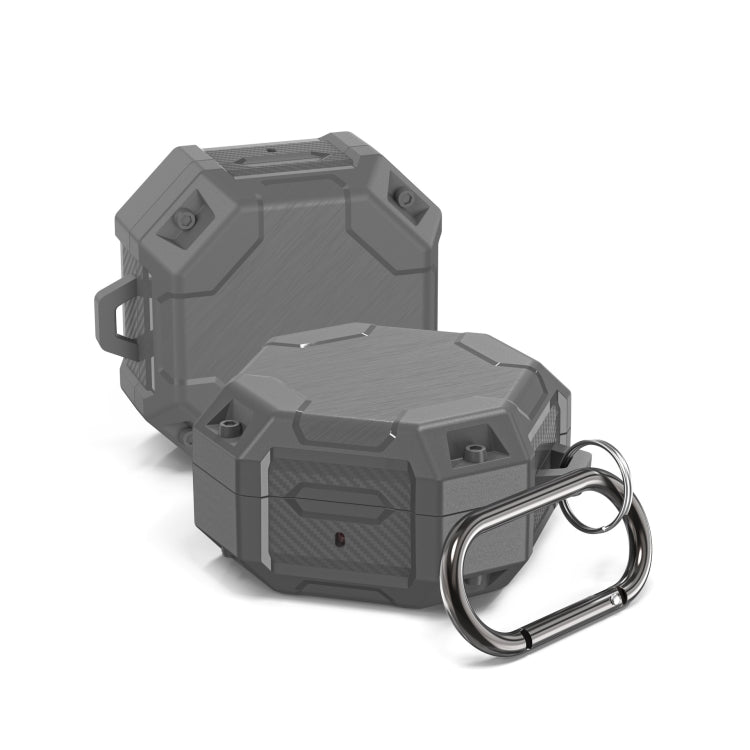 TPU Bluetooth Earphone Case For Samsung Galaxy Buds Live/Buds Pro(Grey) - Samsung Earphone Case by PMC TechLife | Online Shopping South Africa | PMC TechLife | Buy Now Pay Later Mobicred