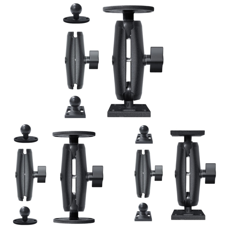 KZ06J Monitor Mount Tablet PC Aluminum Alloy Agricultural Machinery Bracket, Style: Ellipse+Link+Ellipse - Desktop Holder by PMC TechLife | Online Shopping South Africa | PMC TechLife | Buy Now Pay Later Mobicred