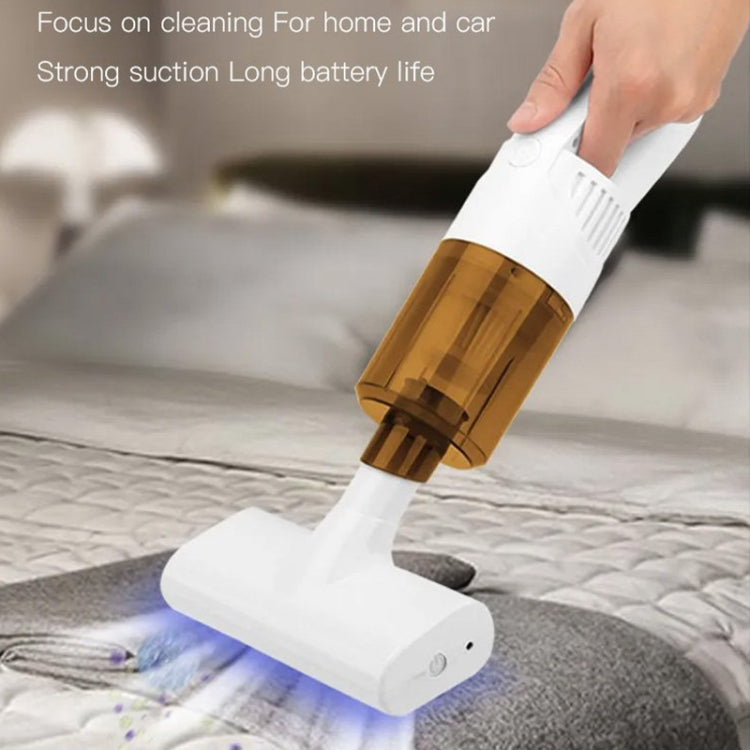 K9T 6W 3000 Pa Wireless Mite Removal Instrument Handheld Portable Vacuum Cleaner(White) - free shipping - PMC TechLife - Order now!