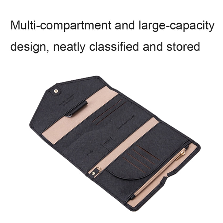1655 RFID Anti-magnetic Anti-theft Passport Bag Document Bag Card Bag(Light Green) - Antimagnetic RFID Package by PMC TechLife | Online Shopping South Africa | PMC TechLife | Buy Now Pay Later Mobicred