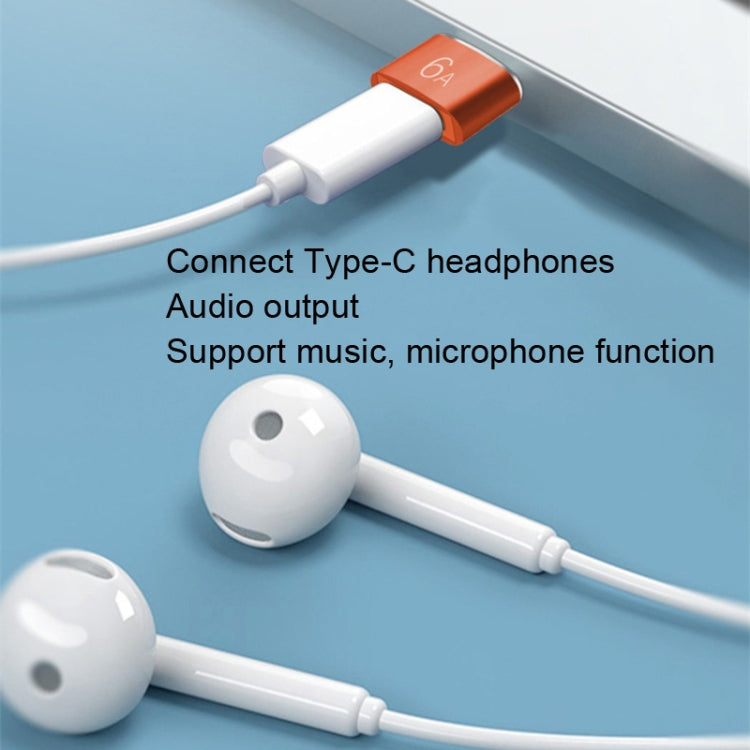 10 PCS HOWJIM HJ003 Type-C To USB3.0 Adapter Support Charging & Data Cable Transfer(Silver) - Type-C Adapter by HOWJIM | Online Shopping South Africa | PMC TechLife | Buy Now Pay Later Mobicred