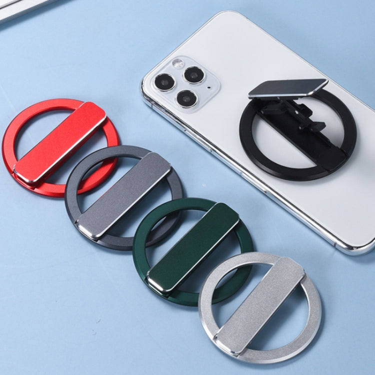 MagSafe Aluminum Alloy Magnetic Phone Holder(Red) - Desktop Holder by PMC TechLife | Online Shopping South Africa | PMC TechLife