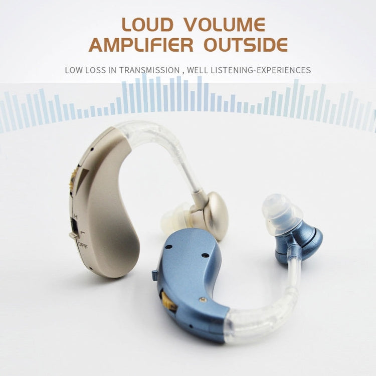 Hearing Aid Audiphones Sound Amplifier EU Plug(Blue) - Hearing Aids by PMC TechLife | Online Shopping South Africa | PMC TechLife