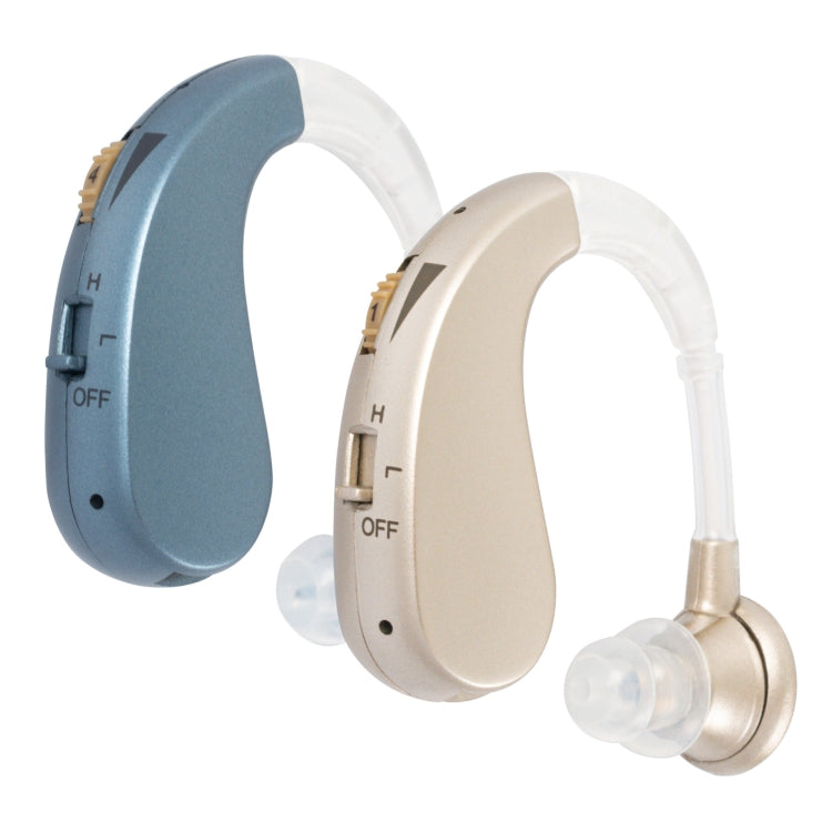 Hearing Aid Audiphones Sound Amplifier US Plug(Blue) - Hearing Aids by PMC TechLife | Online Shopping South Africa | PMC TechLife