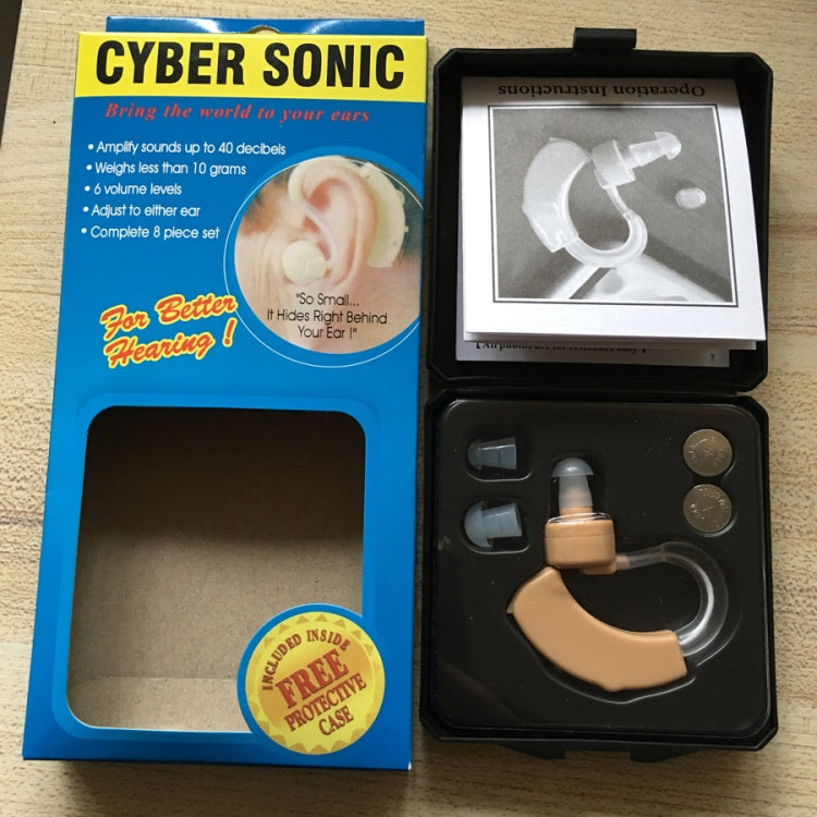 Hearing Aid Elderly Ear-hook Type Hearing Aid Headphones - Hearing Aids by PMC TechLife | Online Shopping South Africa | PMC TechLife