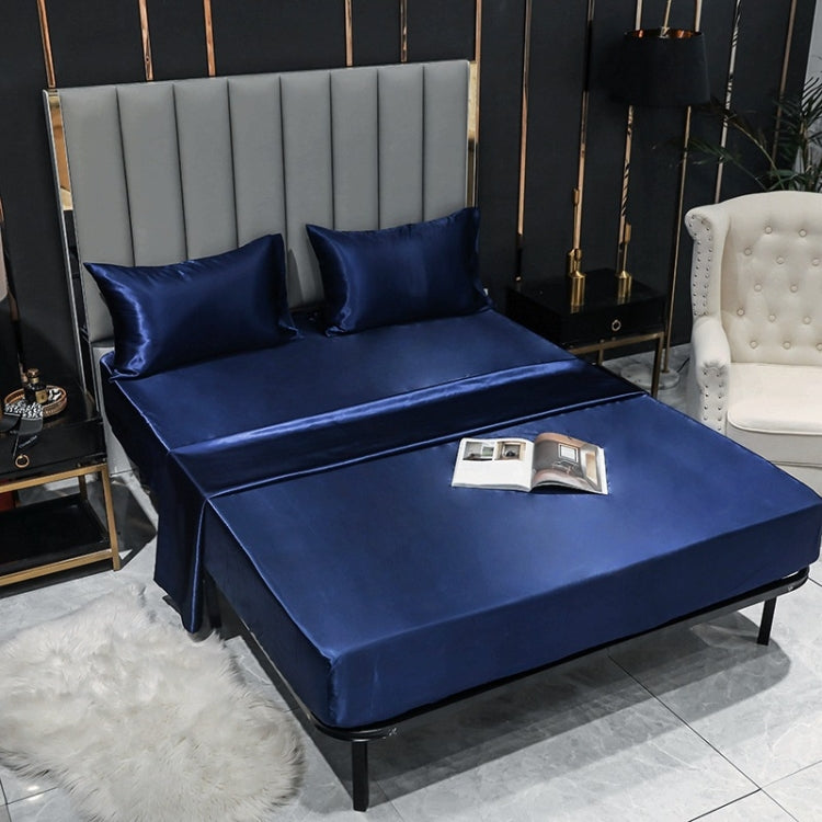 2 Pairs Ice Silk Pillowcase Home Textile Bedding, Size: 50x75cm(Black) - free shipping - PMC TechLife - Order now!