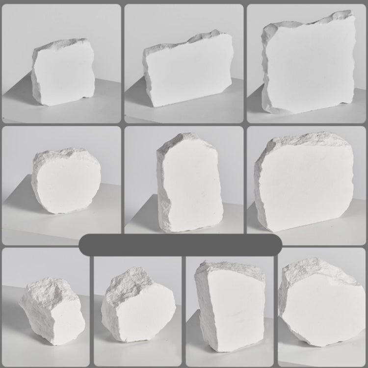 Irregular Plaster Jewelry Ornaments Photography Props, Size: 4.8cm Large A - Stone Props by PMC TechLife | Online Shopping South Africa | PMC TechLife