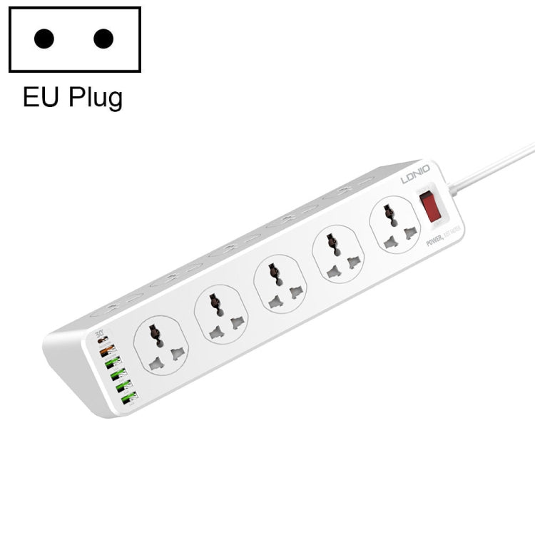 LDNIO SC10610 30W 10+6 Ports Multifunctional Travel Home Office Fast Charging Socket, Spec: EU Plug - free shipping - PMC TechLife - Order now!