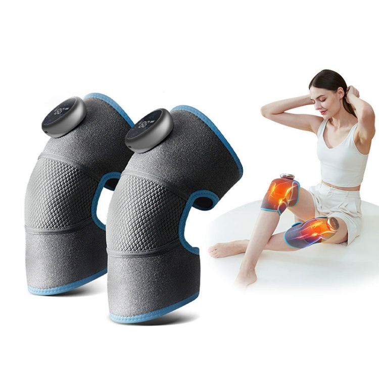 Electric Heating Therapy Knee Warm Knee Pad Brace Massage,Spec: Double Without Vibration - Massage & Relaxation by PMC TechLife | Online Shopping South Africa | PMC TechLife