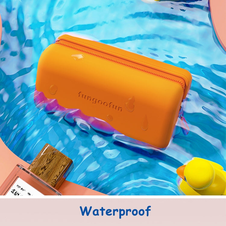 Fungoofun Candy Color EVA Travel Digital Storage Bag Cosmetic Bag, Color: Square Yellow - Digital Storage Bag by Fungoofun | Online Shopping South Africa | PMC TechLife