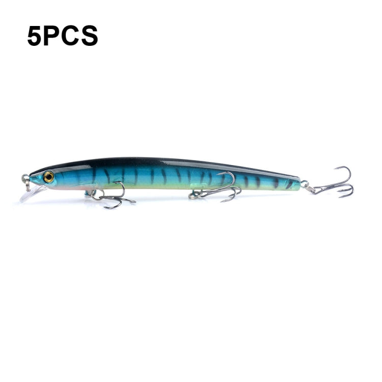 5 PCS M0231 13.5cm 15g Mino Rattle Pearl Long-distance Suspension Laser Hard Lure(1) - Fishing Lures by PMC TechLife | Online Shopping South Africa | PMC TechLife