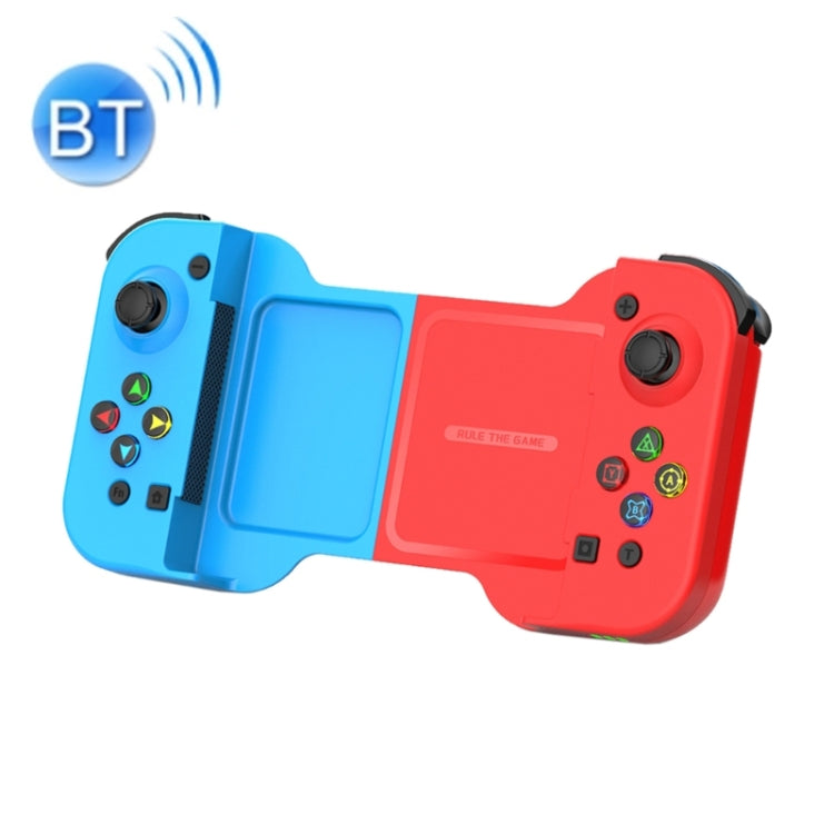 D5 Wireless Bluetooth Game Controller Joystick For IOS/Android For SWITCH/PS3/PS4(Red Blue) - Controller Gamepad by PMC TechLife | Online Shopping South Africa | PMC TechLife