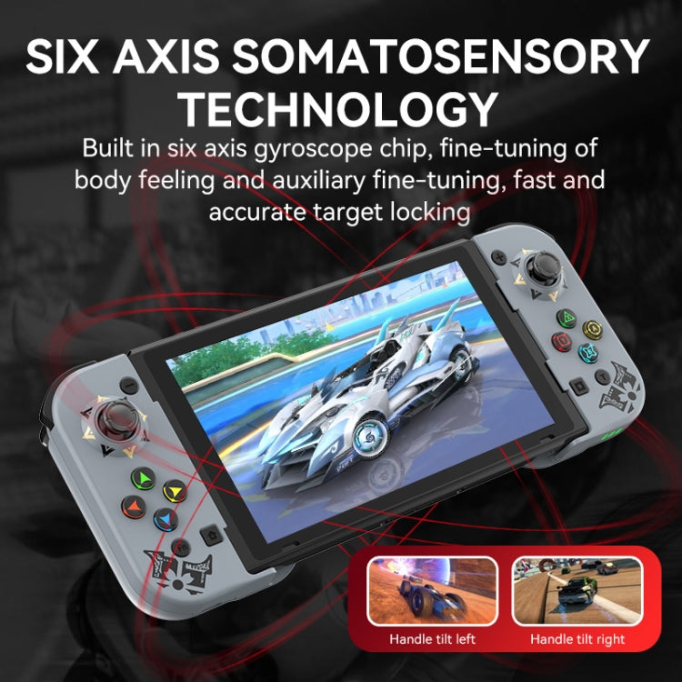 D5 Wireless Bluetooth Game Controller Joystick For IOS/Android For SWITCH/PS3/PS4(White) - Controller Gamepad by PMC TechLife | Online Shopping South Africa | PMC TechLife