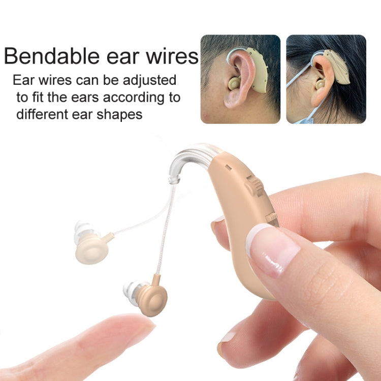 GM-301 Hearing Aid Rechargeable Sound Amplifier,Spec: Without Bluetooth Skin Color - Hearing Aids by PMC TechLife | Online Shopping South Africa | PMC TechLife