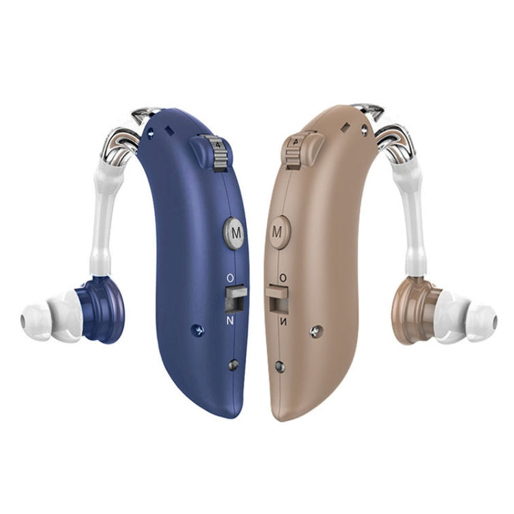 GM-105 Smart Noise Cancelling Ear-hook Rechargeable Elderly Hearing Aids, Spec: US Pulg(Skin Color) - Hearing Aids by PMC TechLife | Online Shopping South Africa | PMC TechLife
