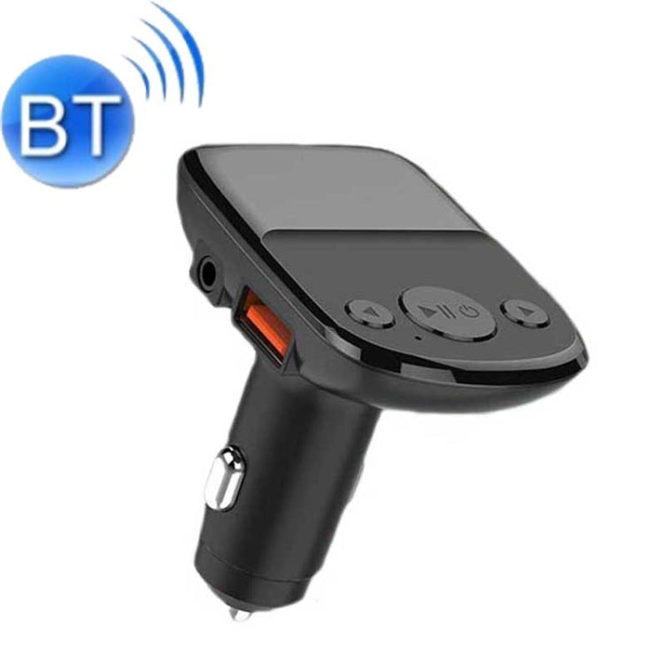 LDNIO C706Q QC3.0+AUTO-ID Car Bluetooth FM Music Digital Display Car Charger with 8 Pin Cable - Car Charger by LDNIO | Online Shopping South Africa | PMC TechLife | Buy Now Pay Later Mobicred