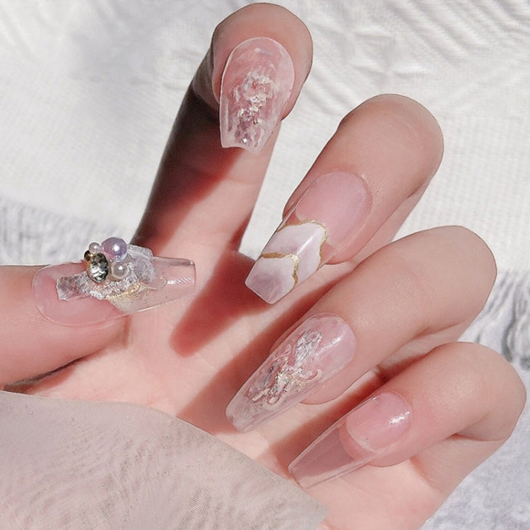 10 Boxes Velvet Shells Mica Piece Nail Stickers Nail Sequins Jewelry(01 Fragments) - free shipping - PMC TechLife - Order now!