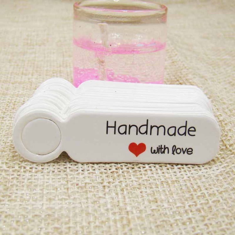 100pcs /Set Small Retro Baking Label DIY Jewelry Price Tag Bookmark Gift Card, Specification: Handmade White - Sticker & Tags by PMC TechLife | Online Shopping South Africa | PMC TechLife | Buy Now Pay Later Mobicred
