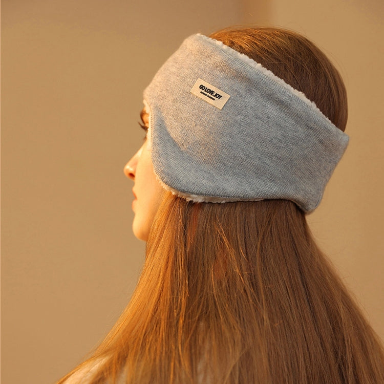 Golovejoy Winter Warm Soundproof Earmuffs + Earplugs Set Sleep Eye Mask(Gray) - free shipping - PMC TechLife - Order now!