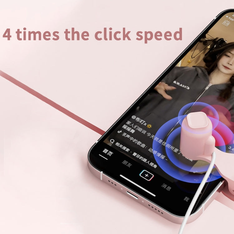 T2 Screen Clicker USB Grab Buyer Live Broadcast Automatic Screen Clicker(Pink) - Other Accessories by PMC TechLife | Online Shopping South Africa | PMC TechLife