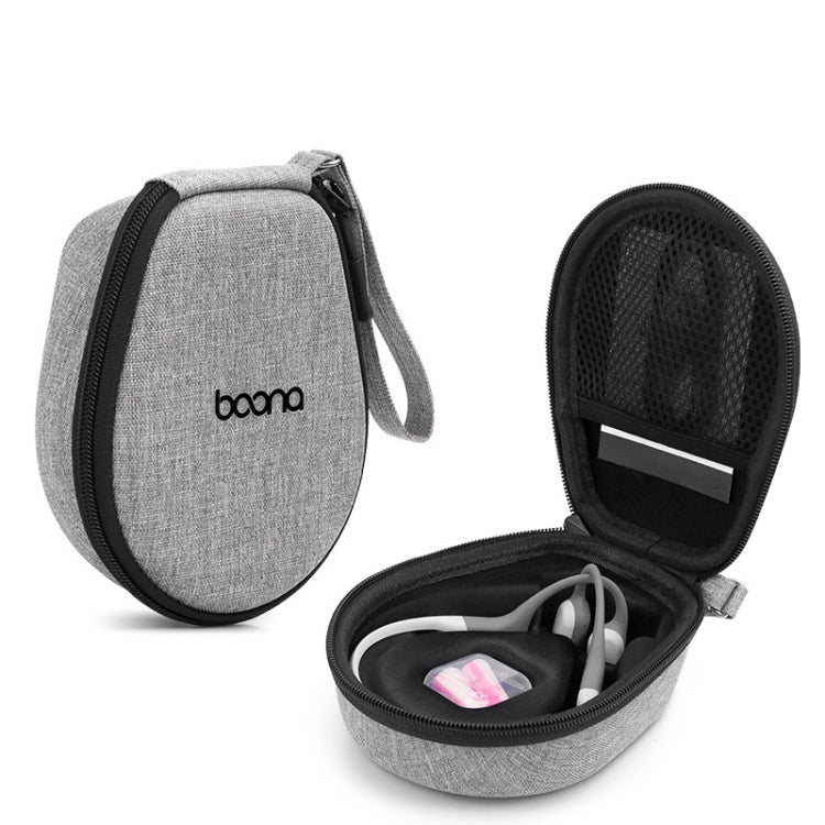For Aftershokz AS660/AS650 Baona BN-F035 Earphone Anti-pressure and Shock-proof Storage Bag(Grey) - free shipping - PMC TechLife - Order now!