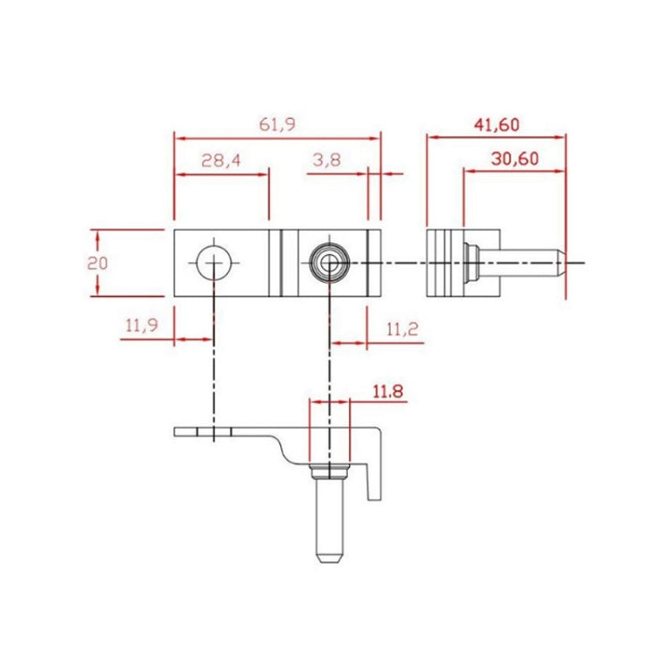New Energy Electric Vehicle Battery Column MRBF Fuse(Square) - Fuse by PMC TechLife | Online Shopping South Africa | PMC TechLife