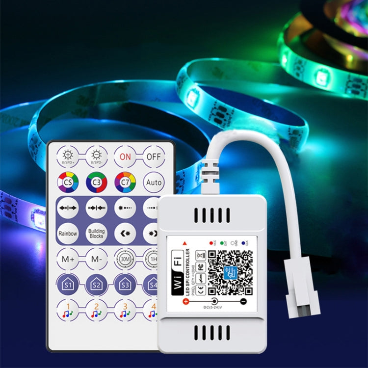 WIFI Wireless Symphony Light Bar Music Smart APP 2.4G Controller, Specification: Single Head - RGB Controller by PMC TechLife | Online Shopping South Africa | PMC TechLife