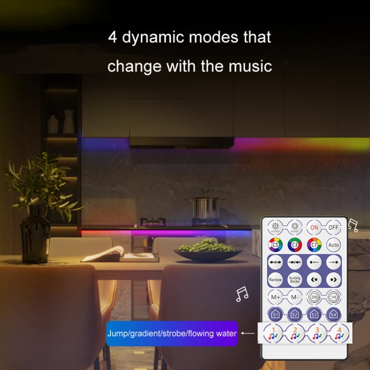 WIFI Wireless Symphony Light Bar Music Smart APP 2.4G Controller, Specification: Single Head - RGB Controller by PMC TechLife | Online Shopping South Africa | PMC TechLife