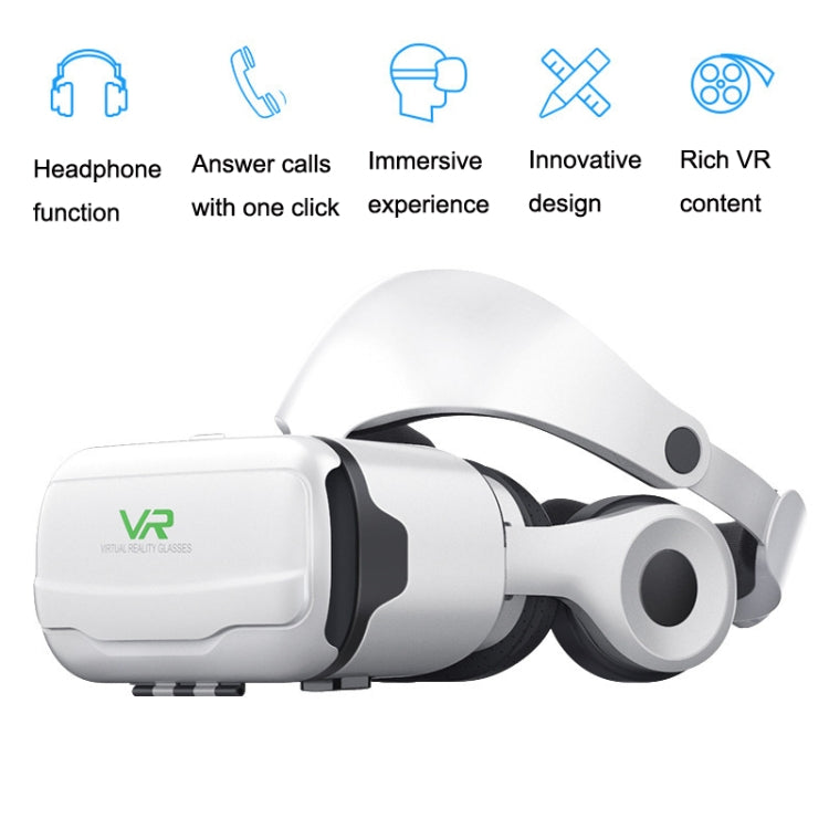 VR SHINECON G02EF Mobile Phone 3D Virtual Reality VR Game Helmet Glasses With Headset - free shipping - PMC TechLife - Order now!