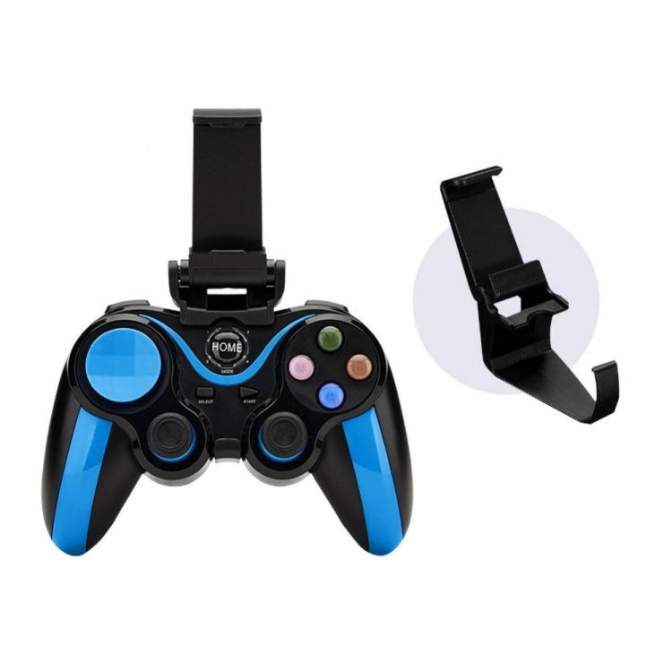 VR SHINECON S9 For Android/iOS Phones Wireless Bluetooth Direct Play Game Handle With Holder(Blue Black) - free shipping - PMC TechLife - Order now!