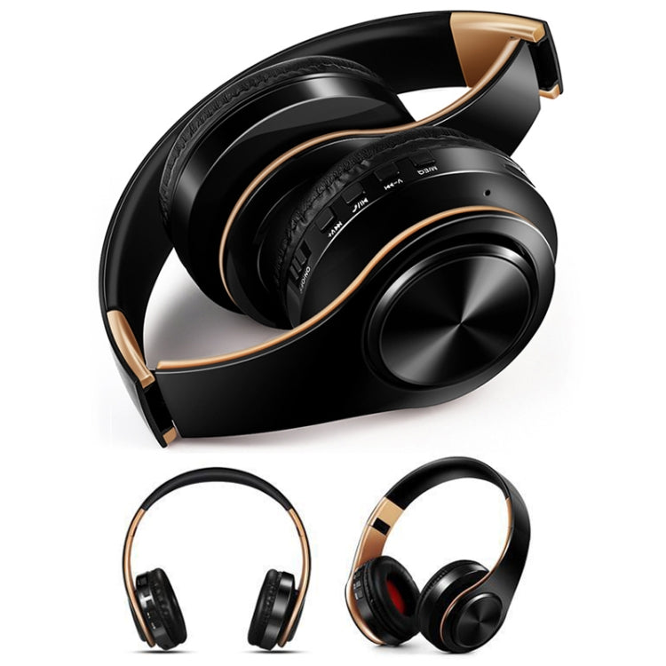 LPT660 Bluetooth Wireless Headset HIFI Stereo Sports Headphones(Black+Green) - Headset & Headphone by PMC TechLife | Online Shopping South Africa | PMC TechLife