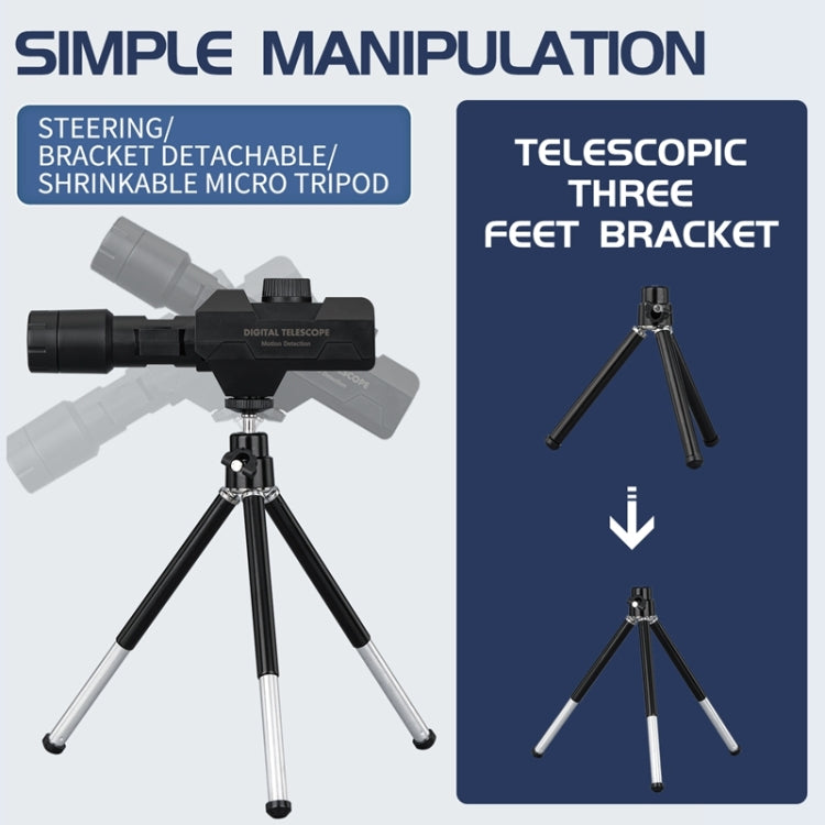 W007 WIFI Digital Telescope 70X Wireless Motion Detection Monitor Monocular With Metal Tripod - free shipping - PMC TechLife - Order now!