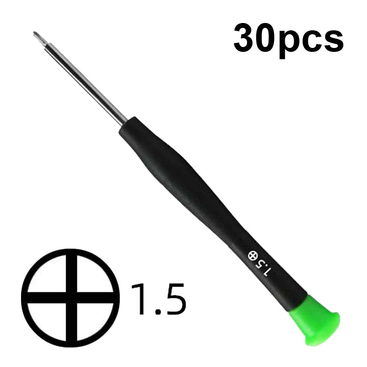 30pcs Color Hat Screw Batch Digital Mobile Phone Clock Maintenance Tool, Series: 1.5 Phillips - Screwdriver by PMC TechLife | Online Shopping South Africa | PMC TechLife | Buy Now Pay Later Mobicred