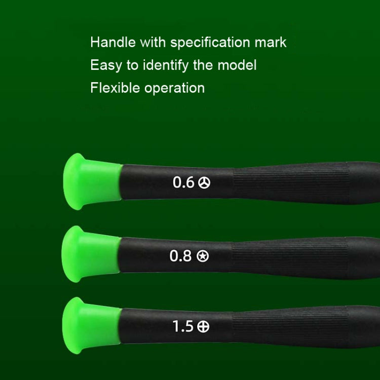 30pcs Color Hat Screw Batch Digital Mobile Phone Clock Maintenance Tool, Series: 1.5 Phillips - Screwdriver by PMC TechLife | Online Shopping South Africa | PMC TechLife | Buy Now Pay Later Mobicred