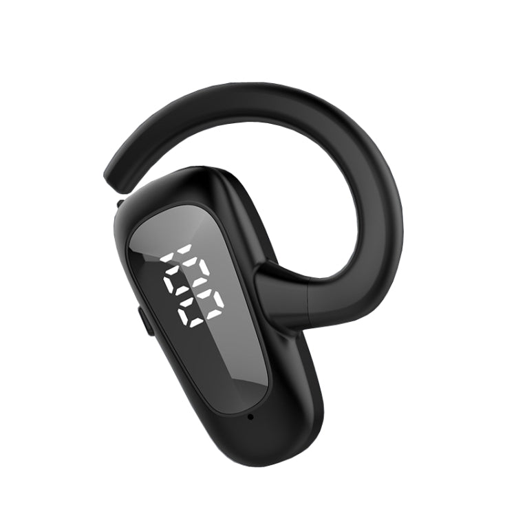 Bone Conduction Concepts Digital Display Stereo Bluetooth Earphones, Style: Single Ear(Black) - Bluetooth Earphone by PMC TechLife | Online Shopping South Africa | PMC TechLife
