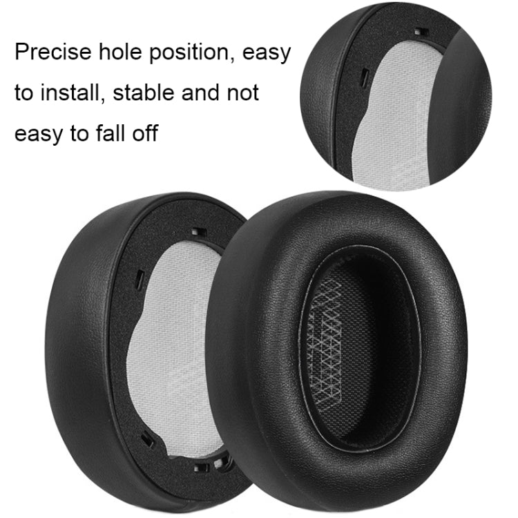 1pair Headphone Sponge Case For JBL Live 650BTNC/660/E65BTNC/Duet NC(Protein Leather) - Earmuff & Pad by PMC TechLife | Online Shopping South Africa | PMC TechLife