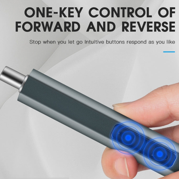 11 In 1 Rechargeable Mini Electric Screwdriver Set With 3LED Lighting - Screwdriver Set by PMC TechLife | Online Shopping South Africa | PMC TechLife | Buy Now Pay Later Mobicred