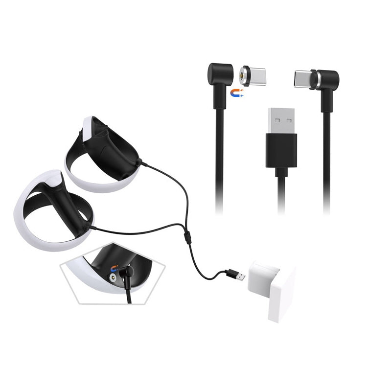 For PS5 VR2/Switch/PS5 Game Controller DOBE Magnetic Type-C/USB-C Charging Cable - Adapter & Cables by DOBE | Online Shopping South Africa | PMC TechLife