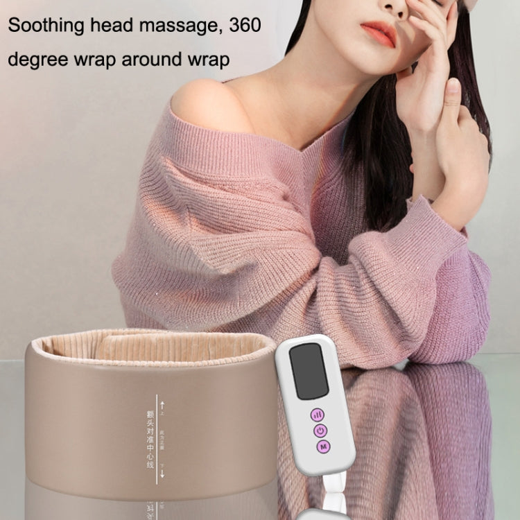 JKQ-121 Head Massager Multifunctional Hot Compress Headache Sleep Aid Head Therapy Instrument(Camel) - free shipping - PMC TechLife - Order now!