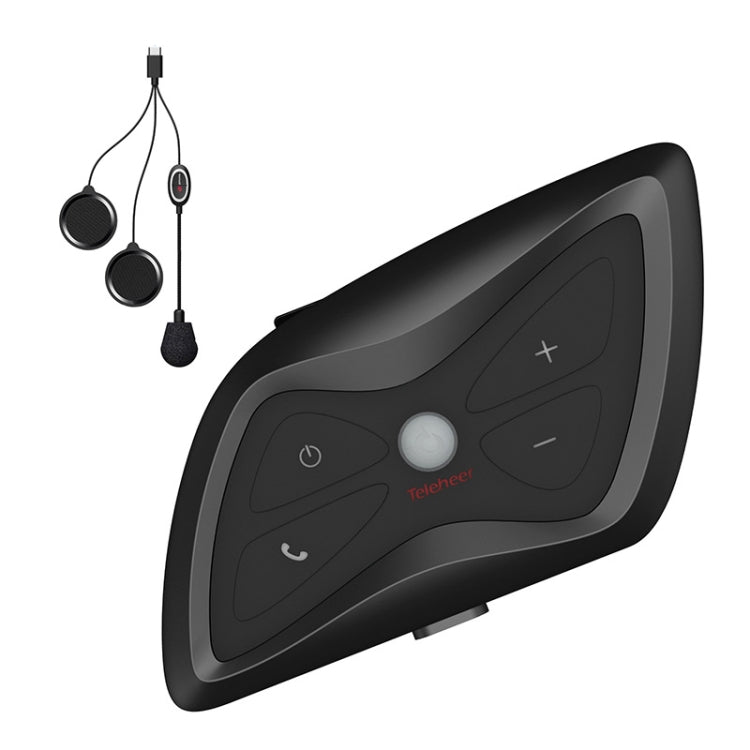 T6plus Motorcycle Helmets Smart Intercom And Bluetooth Headset - Motorcycle Walkie Talkie by PMC TechLife | Online Shopping South Africa | PMC TechLife