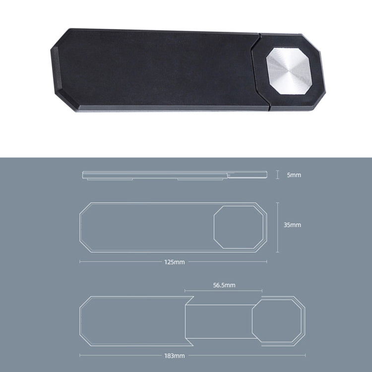 Laptop Telescopic Magnetic Phone Holder Expansion Phone Stand Car Screen Side Phone Mount(Light Green) - Hand-Sticking Bracket by PMC TechLife | Online Shopping South Africa | PMC TechLife