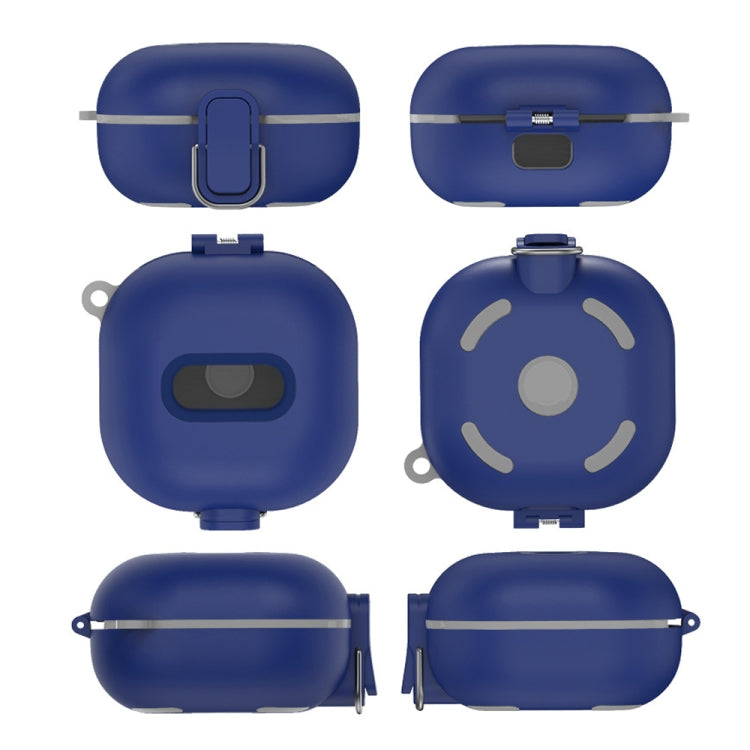 D10 For Samsung Galaxy Buds Live/Buds Pro/Buds 2 Shockproof Earphone Protective Cover Conjoined Switch(Blue) - free shipping - PMC TechLife - Order now!