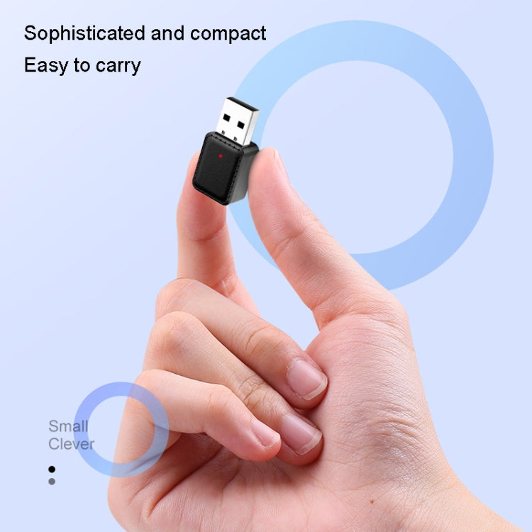 RX-TX-413 USB Bluetooth Receiving Launch 2 In 1 Adapter(Black) - Audio Receiver Transmitter by PMC TechLife | Online Shopping South Africa | PMC TechLife