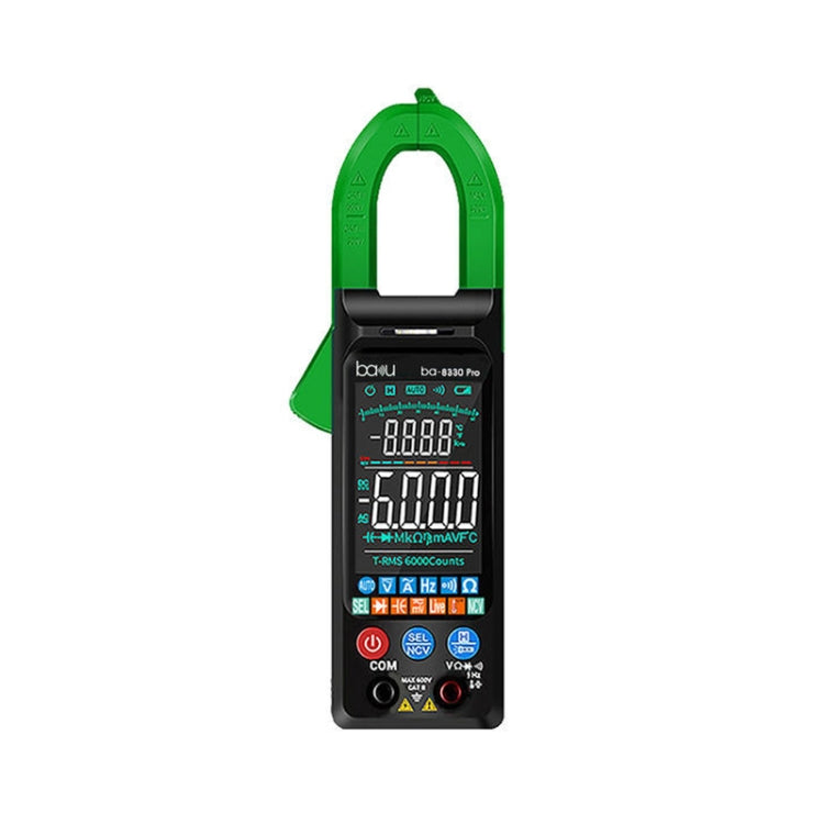 BAKU BA-8330 Pro Digital Mulitmeter Electric Maintenance Resistor Current Pliers Shaped Instrument(Green) - free shipping - PMC TechLife - Order now!