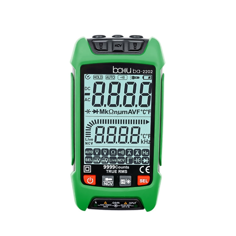 BAKU BA-2202 Digital Multimeter Electrician Maintenance Resistance Tester(Green) - free shipping - PMC TechLife - Order now!