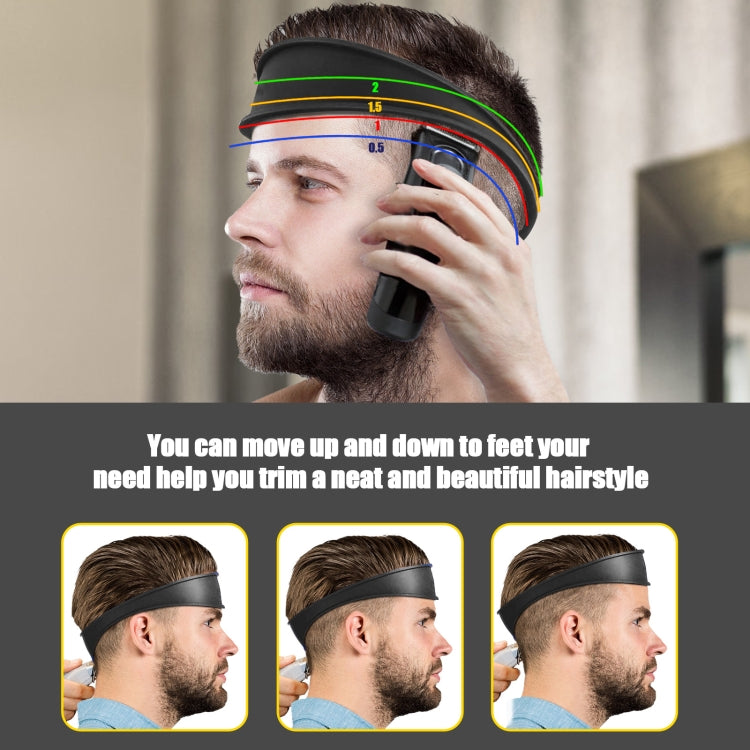 Salon Neck Hair Line Guide Barber Trim Ruler Hair DIY Tool Hair Trimming Template Tools(Black) - free shipping - PMC TechLife - Order now!