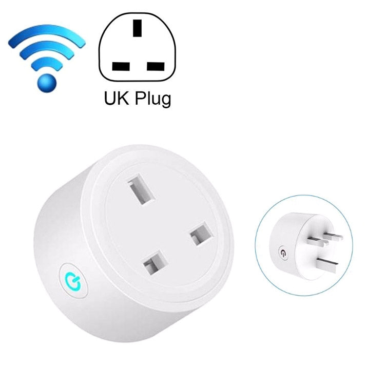 Tuya Smart App Wifi Smart Socket Phone Remote Timing Voice Switch Supports Alexa UK Plug, Style: 16A Power Model - Smart Socket by PMC TechLife | Online Shopping South Africa | PMC TechLife