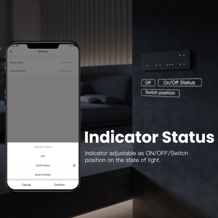 Tuya ZigBee Smart Single-fire Zero-fire Sharing Timing Voice Wall Switch EU Plug, Style: 1 Way (Gray Scene Casual Post) - Smart Switch by PMC TechLife | Online Shopping South Africa | PMC TechLife